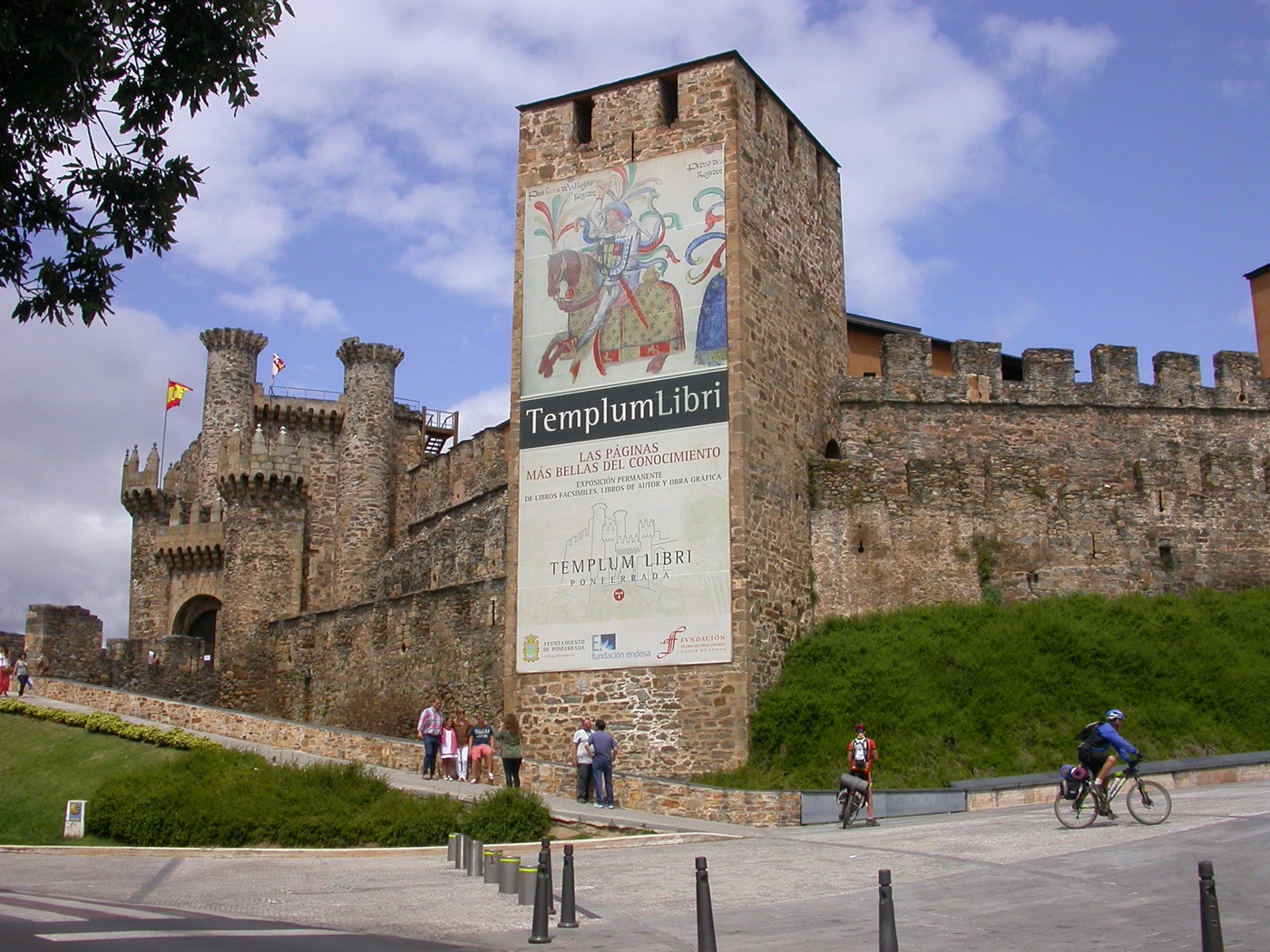 Castillo de los Templarios de Ponferrada, capital del Bierzo