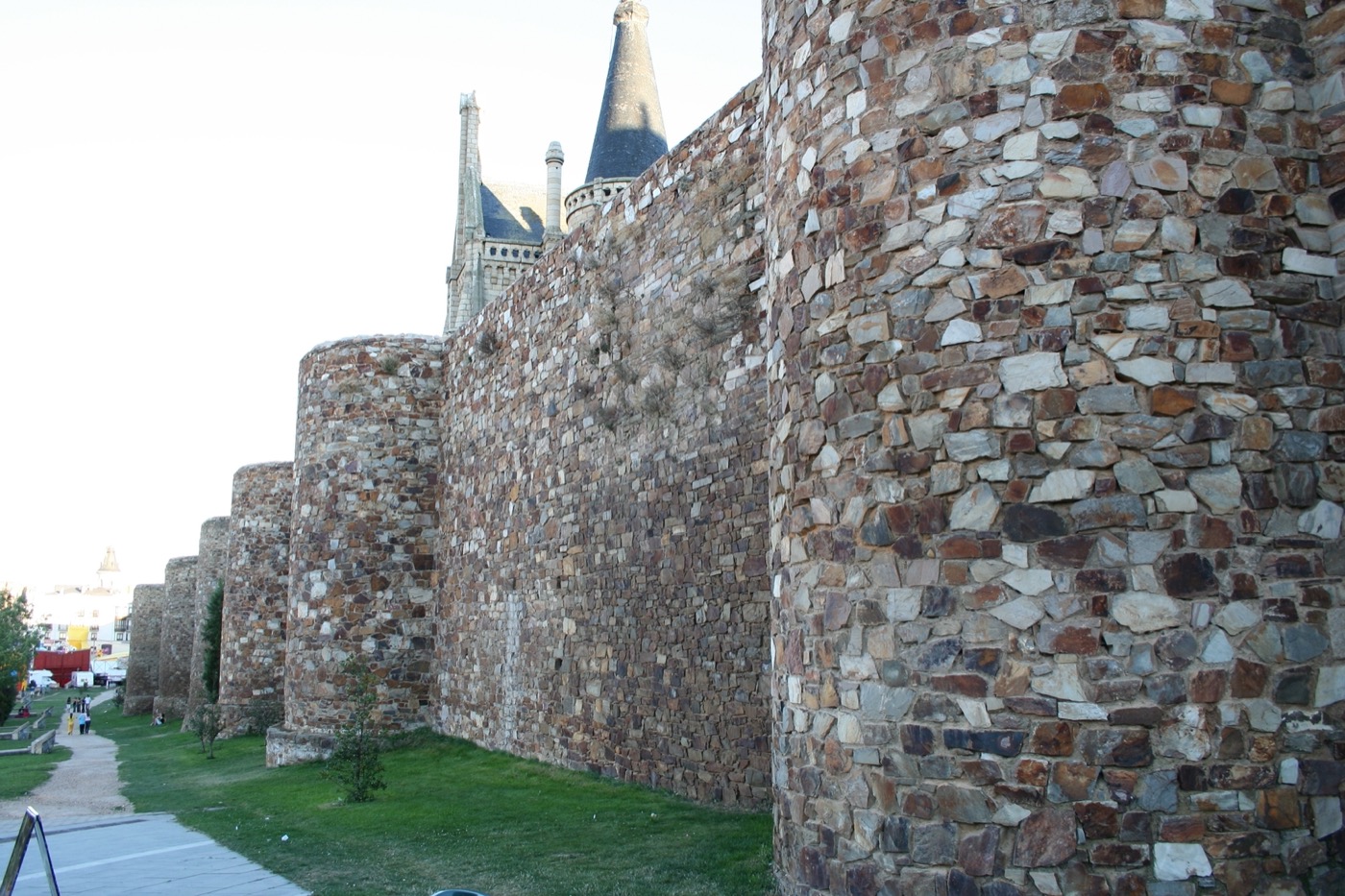 Recreación histórica romana durante las fiestas de Astures y Romanos en Astorga, León